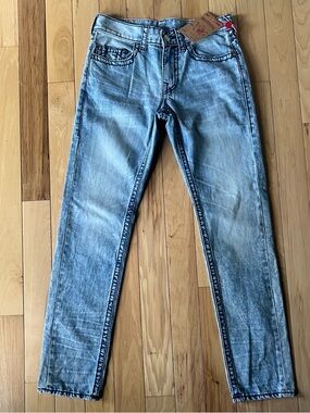 True Religion Light Wash Skinny Jeans
